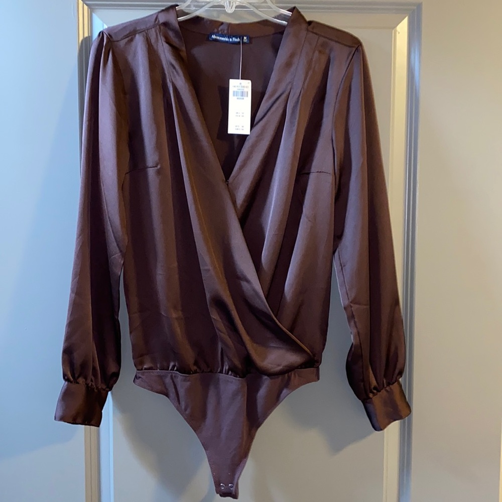 *NEW* Abercrombie & Fitch long sleeve bodysuit
